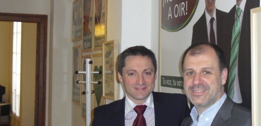 Miguel González de Legarra y Miguel Gómez Ijalba